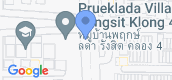 地图概览 of Prueklada Rangsit Klong 4