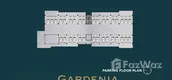 Grundriss des Gebäudes of Gardenia Pattaya