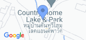 지도 보기입니다. of Country Home Lake & Park