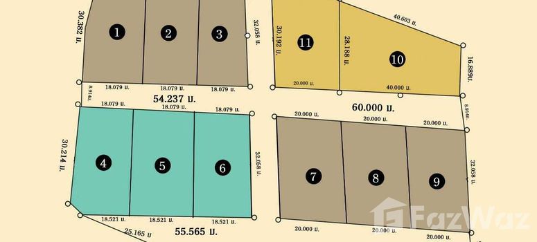 Master Plan of เดอะ ลักซ์ วิลล่า - Photo 1