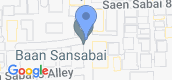 지도 보기입니다. of Baan Sansabai