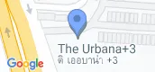 지도 보기입니다. of The Urbana 3