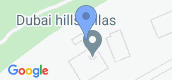 地图概览 of Dubai Hills Grove 