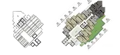 建筑平面图 of Ashton Asoke - Rama 9