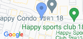 Vista del mapa of Happy Condo Ratchada 18