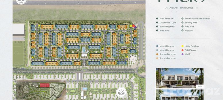 Master Plan of May - Arabian Ranches III - Photo 1