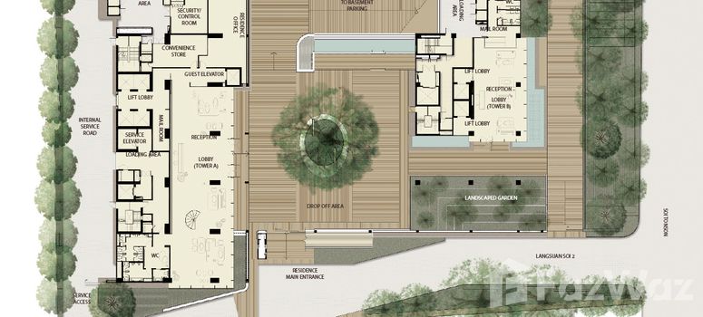 Master Plan of Sindhorn Residence - Photo 1