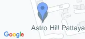 Vista del mapa of Astro Hill Pattaya