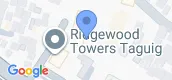 Vista del mapa of Ridgewood Towers