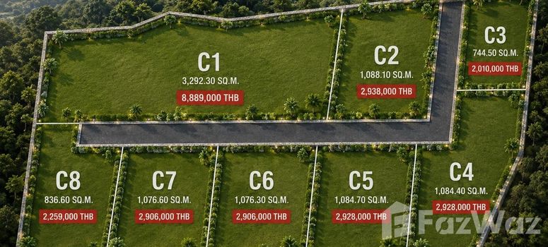 Master Plan of Prime Land for Sale in Nong Thale Krabi - Photo 2
