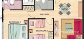 Unit Floor Plans of The Grand Midori