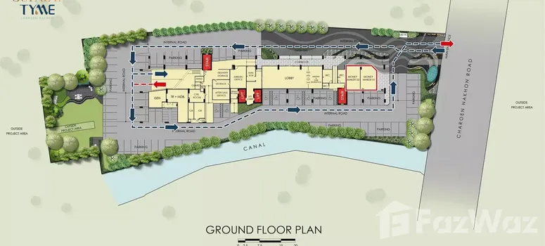 Master Plan of ศุภาลัย ธาม เจริญนคร - Photo 1