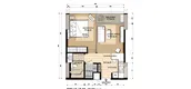 Plans d'étage des unités of Circle Living Prototype