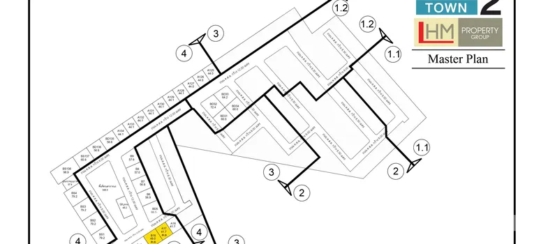 Master Plan of ลา วัลเล่ วิลเลจ ทาวน์ 2 - Photo 1