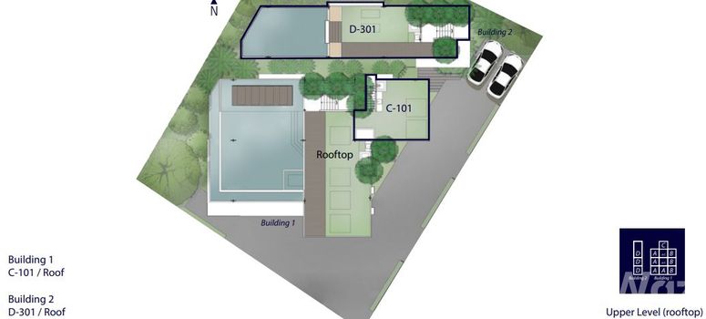 Master Plan of สเปลนดิด คอนโด - Photo 2