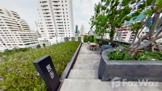 3D Walkthrough of the BBQ Area at Circle rein Sukhumvit 12