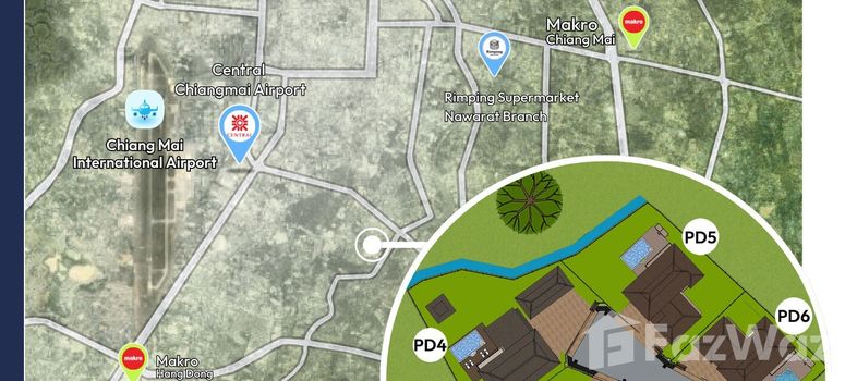 Master Plan of 999@ป่าแดด - ลักซ์ชัวรี่ พูลวิลล่า - Photo 1