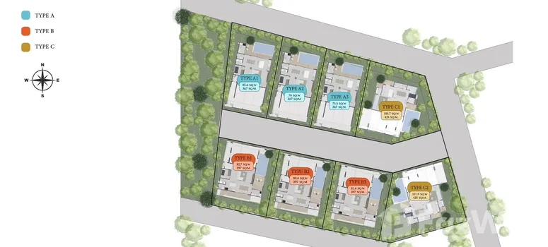 Master Plan of แทมเบอร์ไพรเวทพูลวิลล่า - Photo 1