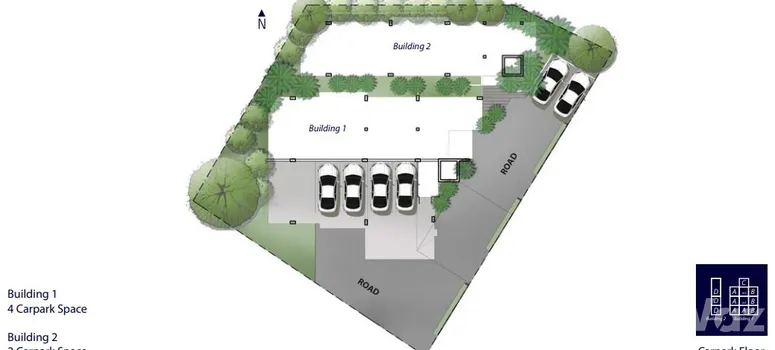 Master Plan of สเปลนดิด คอนโด - Photo 3