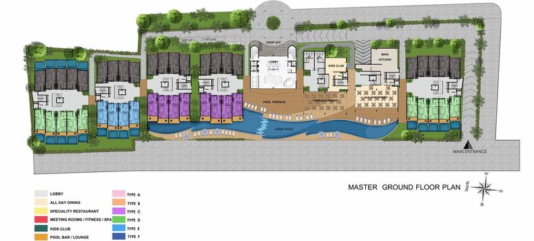 Master Plan of Radisson Phuket Mai Khao Beach - Photo 1