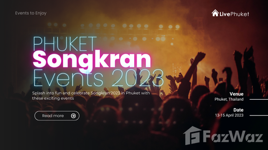 Phuket Songkran Events 2023