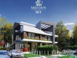 4 Schlafzimmer Reihenhaus zu verkaufen im Midtown Sky, New Capital Compounds, New Capital City