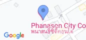 지도 보기입니다. of Phanasons City Condominium