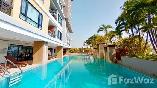 Vista en 3D of the Piscina Comunitaria at The Shine Condominium