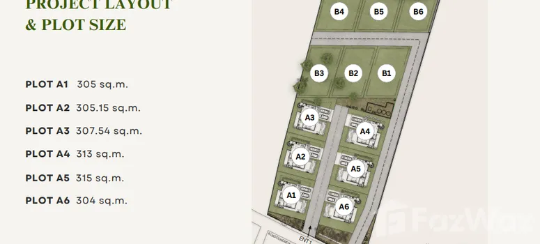 Master Plan of Pinya Palms Villa - Photo 3