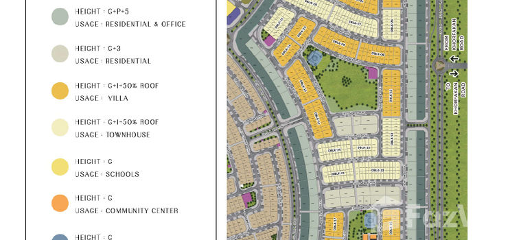 Master Plan of Morooj at Tilal City - Photo 1