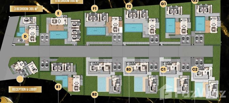 Master Plan of ไฮโทน ซีวิว วิลล่า แอนด์ การ์เดน - Photo 2