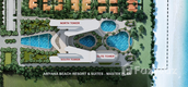总平面图 of Ariyana Beach Resort & Suites