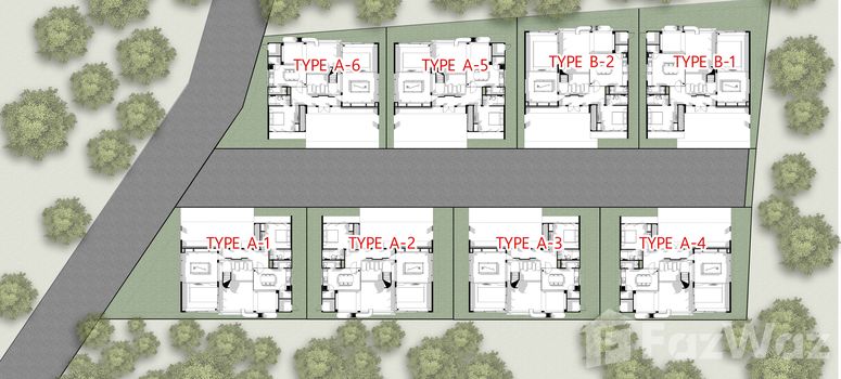 Master Plan of The Pool Space Villa - Photo 1
