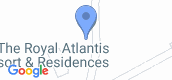 Map View of Atlantis The Royal Residences