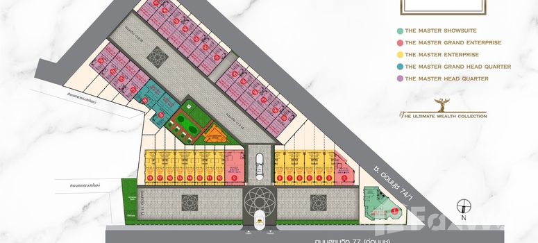 Master Plan of The Master Bts Onnut-Pattanakarn - Photo 1