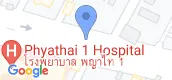 Vista del mapa of The Room Phayathai