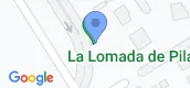 地图概览 of La Lomada De Pilar