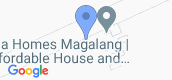 Map View of Bria Homes Magalang