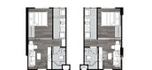 Unit Floor Plans of B - Loft Lite Sukhumvit 107