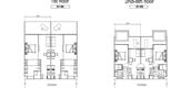 Plans d'étage des bâtiments of Paradise Beach Residence