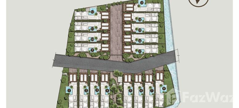 Master Plan of Prime Villas Srisoonthorn - Photo 1
