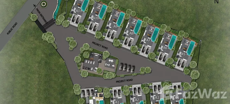 Master Plan of Wallaya Villas Harmony - Photo 1