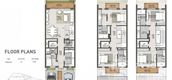 Поэтажный план квартир of Quad Homes