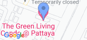 Map View of The Green Living Condo Pattaya