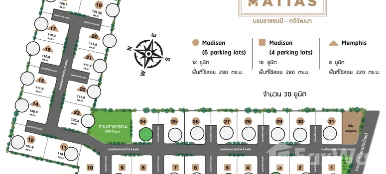 Master Plan of The Matias Boromratchachonnani-Thawiwattana - Photo 1