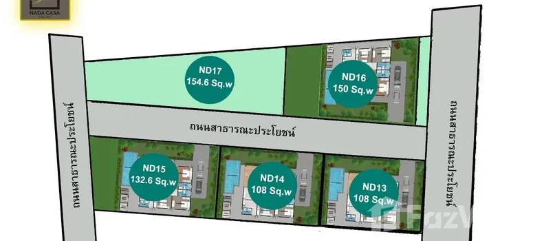 Master Plan of ณดา คาซ่า หัวหิน เฟส 3 - Photo 1