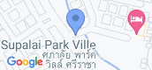 Map View of Supalai Park Ville Sriracha