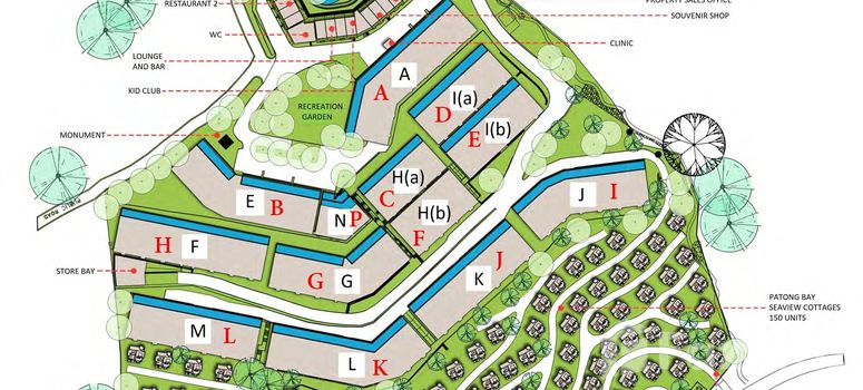 Master Plan of ป่าตอง เบย์ ฮิลส์ - Photo 1