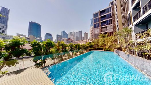 3D视图 of the 游泳池 at Klass Silom Condo