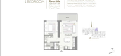 Поэтажный план квартир of Riverside Apartments